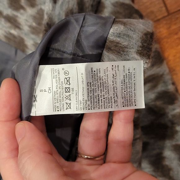 Oversized Soft-Brushed Leopard-Print Tie-Belt Coat - Picture 10 of 10